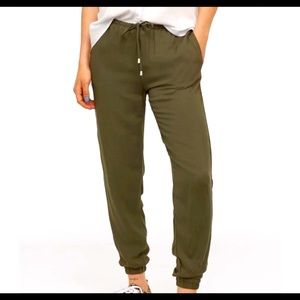 H&M Divided Olive Green Joggers Size 4